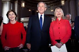 The couple has three children. George W Bush And Laura Bush Did Not Vote For President