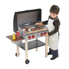 fun le barbecue en bois pour enfant bbq set backyard bbq play kitchen