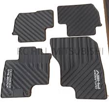 Mitsubishi In Stock 2018 Genuine Outlander Phev All Weather Rubber Mats Floor Mz314940 Check Out This Great Product In 2020 Rubber Floor Mats Rubber Mat Flooring