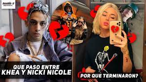 Nicole denise cucco (rosario, santa fe; Que Paso Entre Khea Y Nicki Nicole Lo Dejo Por Trueno Porque Terminaron Youtube