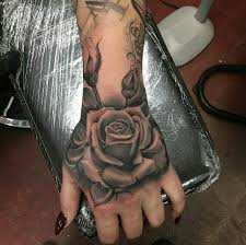 The reason as to why; Pin By Davey Ln On Ink D 3 Hand Tattoos For Girls Rose Tattoos Body Art Tattoos
