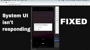 Fixed System Ui Isn T Responding Android Studio Emulator Youtube