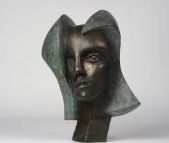 Bronze Resin Sculpture Bursting Out