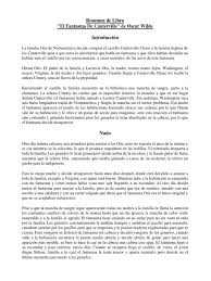 Ni la revelación del viejo dueño del lugar, quien les confiesa que allí vive desde tiempos inmemoriales el fantasma de lord simon canterville (asesino de su esposa lady eleonore), hace cambiar al grupo de opinión. Resumen El Fantasma De Canterville De Oscar Wilde Fantasmas Ocio