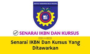 Senarai Ikbn Dan Kursus Yang Ditawarkan Info Upu