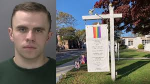 Man facing hate crime charges, accused of stealing LGBT flags from Long  Island church 6 times