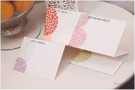 Design & print your own personalized note cards at staples. Perforated Note Cards Card Set Envelope Tutorial Damask Love Diy Note Cards Envelope Tutorial Note Cards