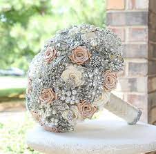 When it comes to wedding florals, think outside the fresh cuts. Bridal Bouquets Blog Harlow Garland Weddings Events