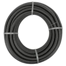 Tubo Negro Corrugado para Isolamento 19/25 mm (rolo de 25m ...