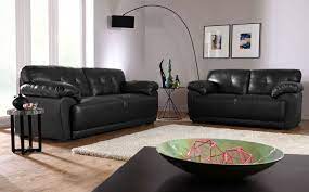 Sienna Black Leather Sofas At Furniture Choice From 299 99 Black Leather Sofa Living Room Leather Sofa Living Room Living Room Sofa Design