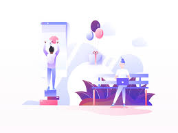 E Commerce Illustrations Custom Labels Illustration Ecommerce