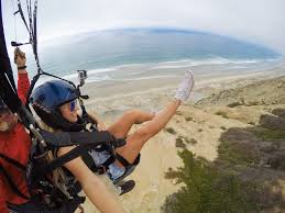 Top of lift was from 12000′ to 15000′ and everybody flew for hours. Paragliding At Torrey Pines Gliderport In La Jolla The Blonde Abroad