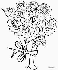 Printable Rose Coloring Pages For Kids Cool2bkids Printable Flower Coloring Pages Flower Coloring Pages Coloring Books
