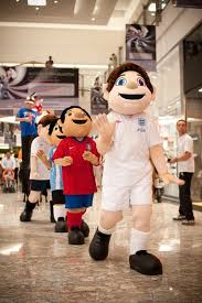 Dubai Football Players Uae Mascot Costume Characters Football Dubai Uae Mascot Football Players Character