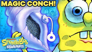 The mystic conch shell is a sassy decision maker / fortune teller. The Magic Conch In 5 Minutes Club Spongebob 5 Minute Episode Spongebob Youtube