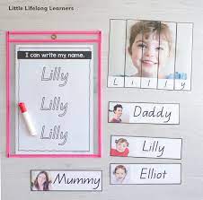 1 choose your id card stock format & identify how many pvc cards you'll need there are several pvc card stock formats; Diy Name Writing Cards Little Lifelong Learners