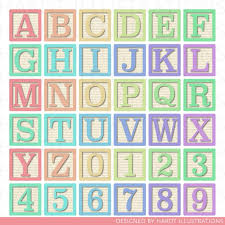 Pastel Rainbow Alphabet Blocks Clipart Alphabet Clip Art Abc Etsy In 2020 Clip Art Alphabet Blocks Digital Alphabet