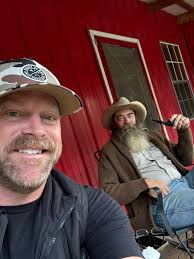 Going to work with Dewayne Noel. But, first, enjoying a Kentucky morning