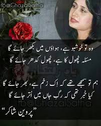 Image result for parveen shakir