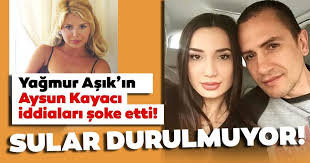 Maybe you would like to learn more about one of these? Son Dakika Yagmur Asik Tan Bomba Iddia Geldi Unlu Manken Aysun Kayaci Da Yagmur Asik Ve Emre Asik Arasinda Sular Durulmuyor Son Dakika Magazin Haberleri