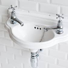 burlington edwardian curved cloakroom
