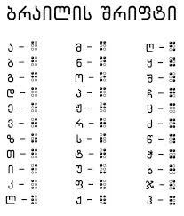 Georgian Braille Wikipedia