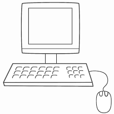 You will definitely find a picture for yourself. Computers Coloring Pages