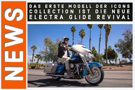 Model type atv125 cvo limited electra glide fat boy heritage iron low rider night rod road glide road king sport glide street bob street glide tri glide ultra limited. Das Erste Modell Der Icons Collection Ist Die Neue Electra Glide Revival Harleysite De