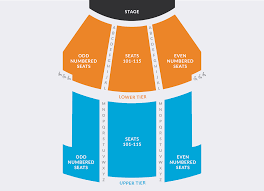 Seating Chart Tickets Performing Arts Center Buffalo State