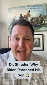 Dr. Nathan Shrader, associate professor of political science at New England  College says Joe Biden's pardon of his son is more easily understood in  context of the loss of his other son, Beau Biden, to ...