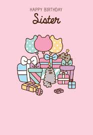 Birthday Card Drawing Ideas For Sister 2 49 Gbp Pusheen Happy Birthday Sister Card Gift Ebay Home Garden Happybirthdaysister Pusheen Happy Birthday Pusheen Birthday Sister Birthday Card