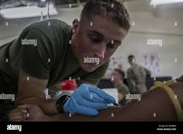 Navy corpsman okinawa hi-res stock photography and images