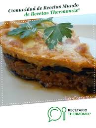Moussaka Receta Recetas De Thermomix Moussaka Receta Thermomix Recetas Dieta