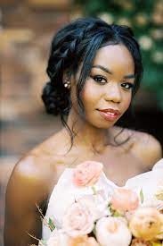 Styled Social Las Vegas At Red Rock Country Club Desert Wedding Black Brides Hairstyles Bride Hairstyles Low Bun Wedding Hair