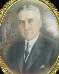 3 American Miniature Portraits: Hall, Ellery A