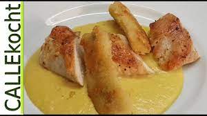 Grünes curry mit hähnchen (auf thai gaeng kiew wan gai, แกงเขียวหวานไก่) ist eines. Hahnchenbrust Auf Currysosse Rezept Fur Fruchtige Currysauce Youtube