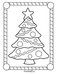 Download this adorable dog printable to delight your child. Christmas Coloring Pages Easy Peasy And Fun
