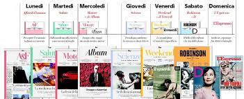 Maybe you would like to learn more about one of these? La Settimana Di Repubblica Giorno Per Giorno Tutti I Nostri Inserti La Repubblica