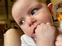 My baby is already 4 months. Stop growing up