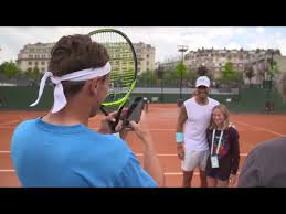 The official site of casper ruud. Rafael Nadal Met With Casper Ruud After His Practice At Rg 30 May 2018 Youtube