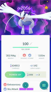 Impossible Lugia Pokemon Go Wiki Gamepress