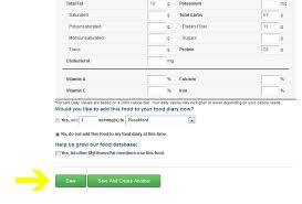 Select recipes from food tab. How To Add A Custom Food Recipe To Myfitnesspal Black Swamp Runner