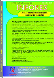 We did not find results for: Vol 9 No 2 2019 Jurnal Ilmiah Rekam Medis Dan Informatika Kesehatan Infokes Jurnal Ilmiah Rekam Medis Dan Informatika Kesehatan