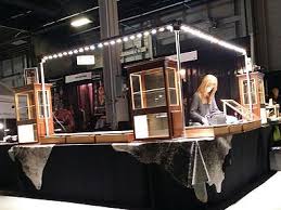 Modern Led Trade Show Lighting Designed For Art Show Craft Show Booth Jewelry Bar Lighting Light Display Convention Booth Design
