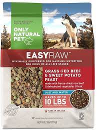 This is perhaps one of the most valuable health the only way you can lengthen the shelf life of homemade food is by storing it in the freezer. Only Natural Pet Easyraw Human Grade Dehydrated Raw Dog Food Formula That Contains Real Wholesome Nutrition Low Glycemic Paleo Friendly Non Gmo Beef Sweet Potato Flavor 2 Lb Bag Makes