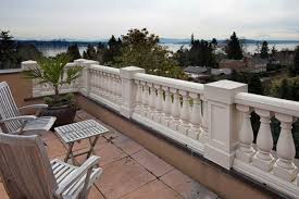 Rooftop Terrace Balcony Grill Design Balustrade Design Classic House Design