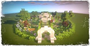 Decorate the garden in your survival world. Flower Garden Minecraft