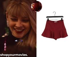 After Ever Happy: Tessa's Red Houndstooth Skirt