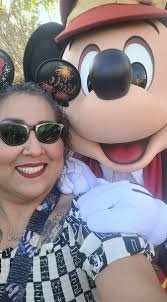 Enjoying this sunny Disney day!