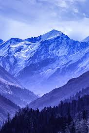 Desktop mountain rainmeter sky wallpaper aesthetic beautiful landscape minimal. 640x960 Snowy Blue Mountains 4k Iphone 4 Iphone 4s Hd 4k Wallpapers Images Backgrounds Photos And Pictures